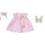 Baby Annabell Christmas Outfit for 43 cm Dolls | Dress, wings, headband, fits 43 cm dolls