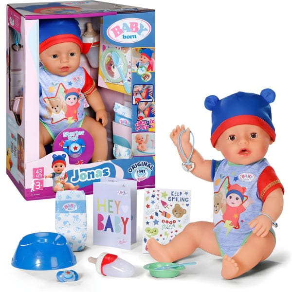 Untitled (600 x 600 px) (1) BABY born Jonas 43 cm Boy Doll with 10 Functions - Image 1