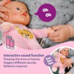 BABY born Interactive Rosie 30 cm Baby Doll with 6 Sound Functions - Image 4